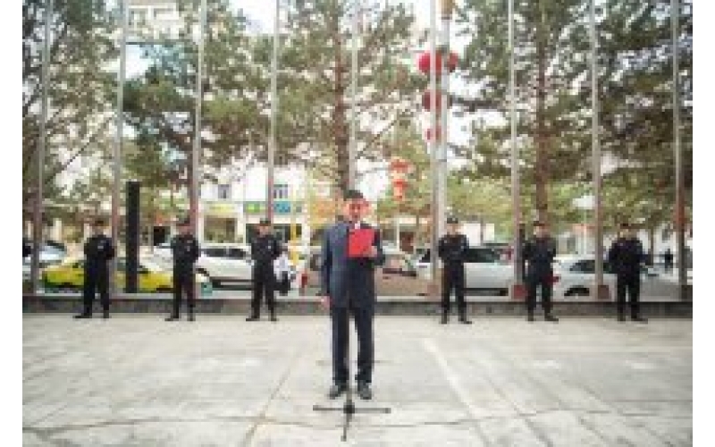 慶賀祖國70華誕，野馬集團(tuán)舉行升旗儀式！