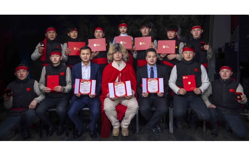 央視發(fā)來榮譽證書！