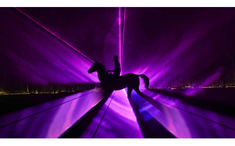 夜游野馬，探秘“野馬幻影”秘境